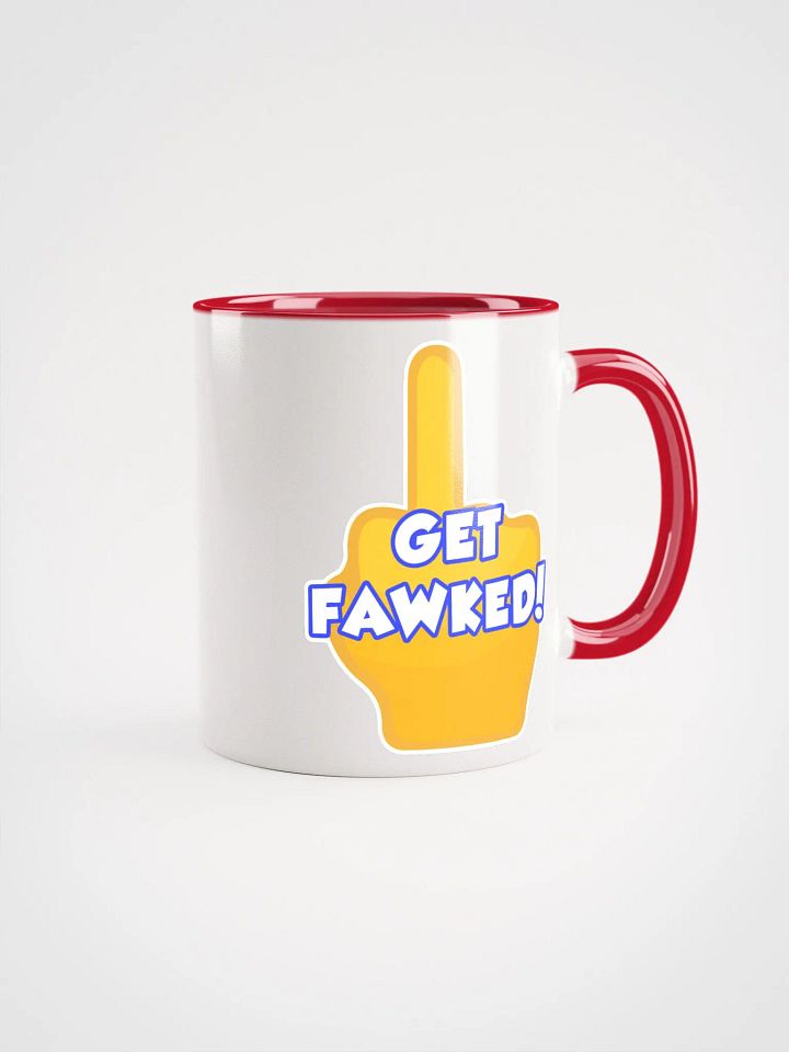 Get Fawked Mug with Colour Inside product image (1)