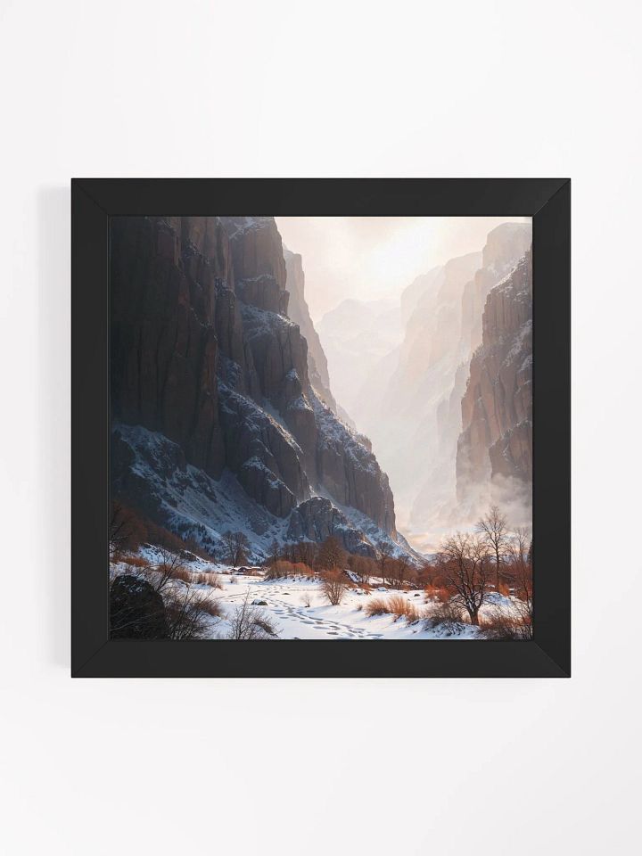 Majestic Valley Framed Print product image (5)