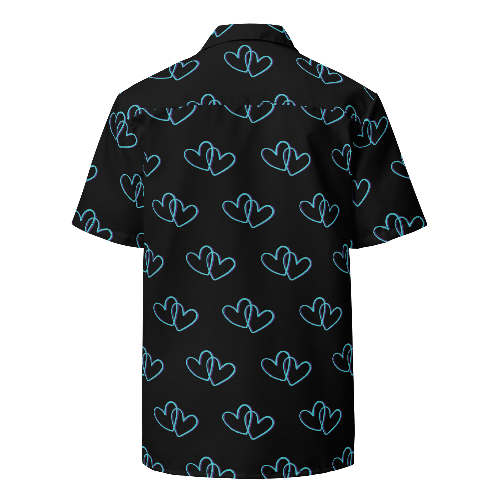 Black Heart Button-Up Shirt product image (2)