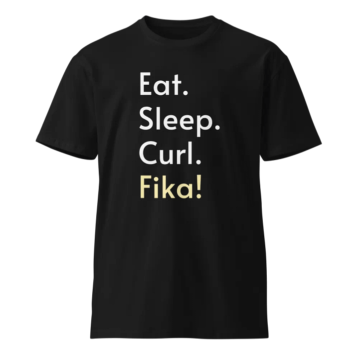 Fika Tee - Black product image (1)