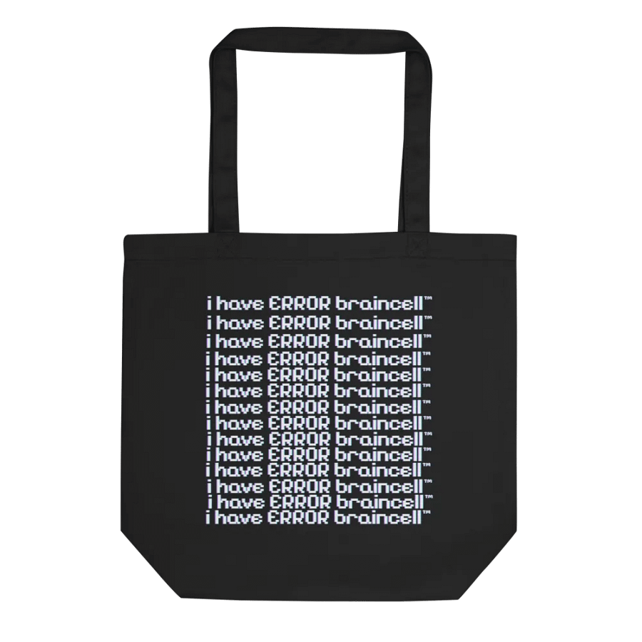 error braincell tote - black product image (1)