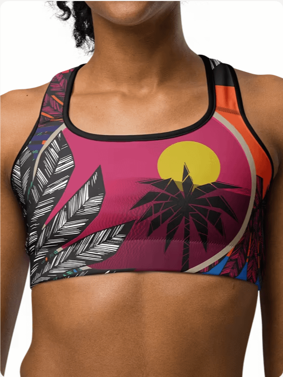 Tropical vision-Sports Bra product image (2)