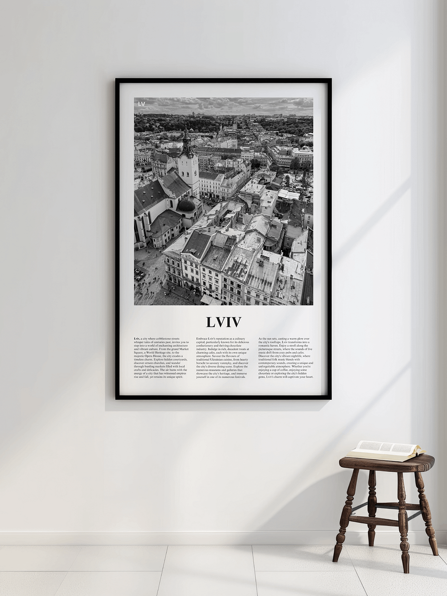 Lviv 01 Newspaper Poster product image (4)