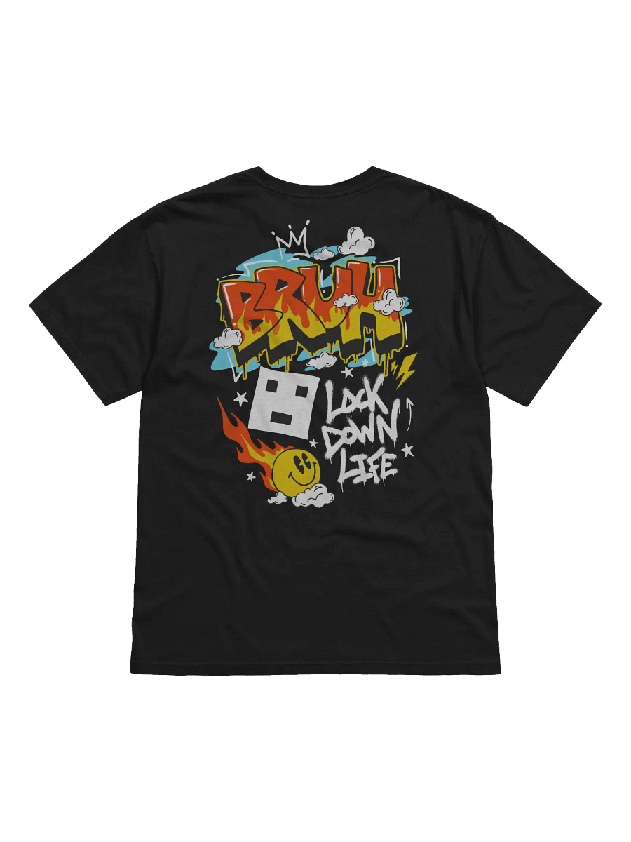 BRUH Graffiti Flame T-Shirt product image (2)