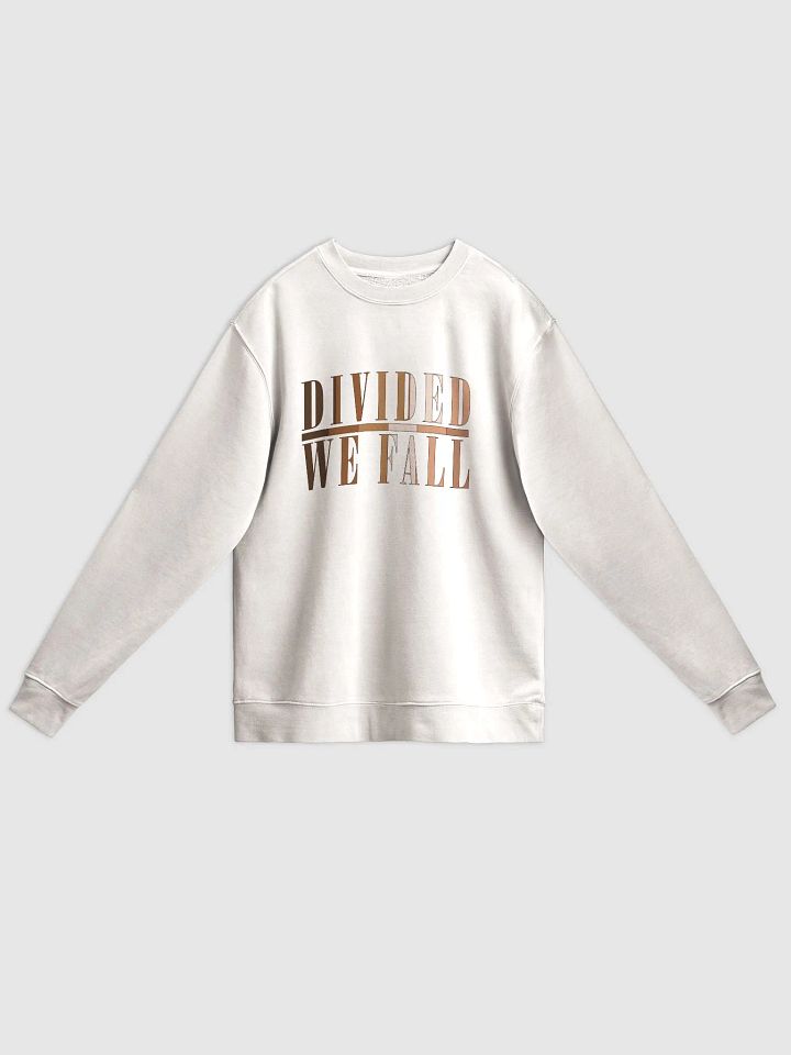 Divided We Fall - Skin Colour Two - Independent Trading Co. Unisex Midweight Pigment Dyed Sweatshirt product image (1)