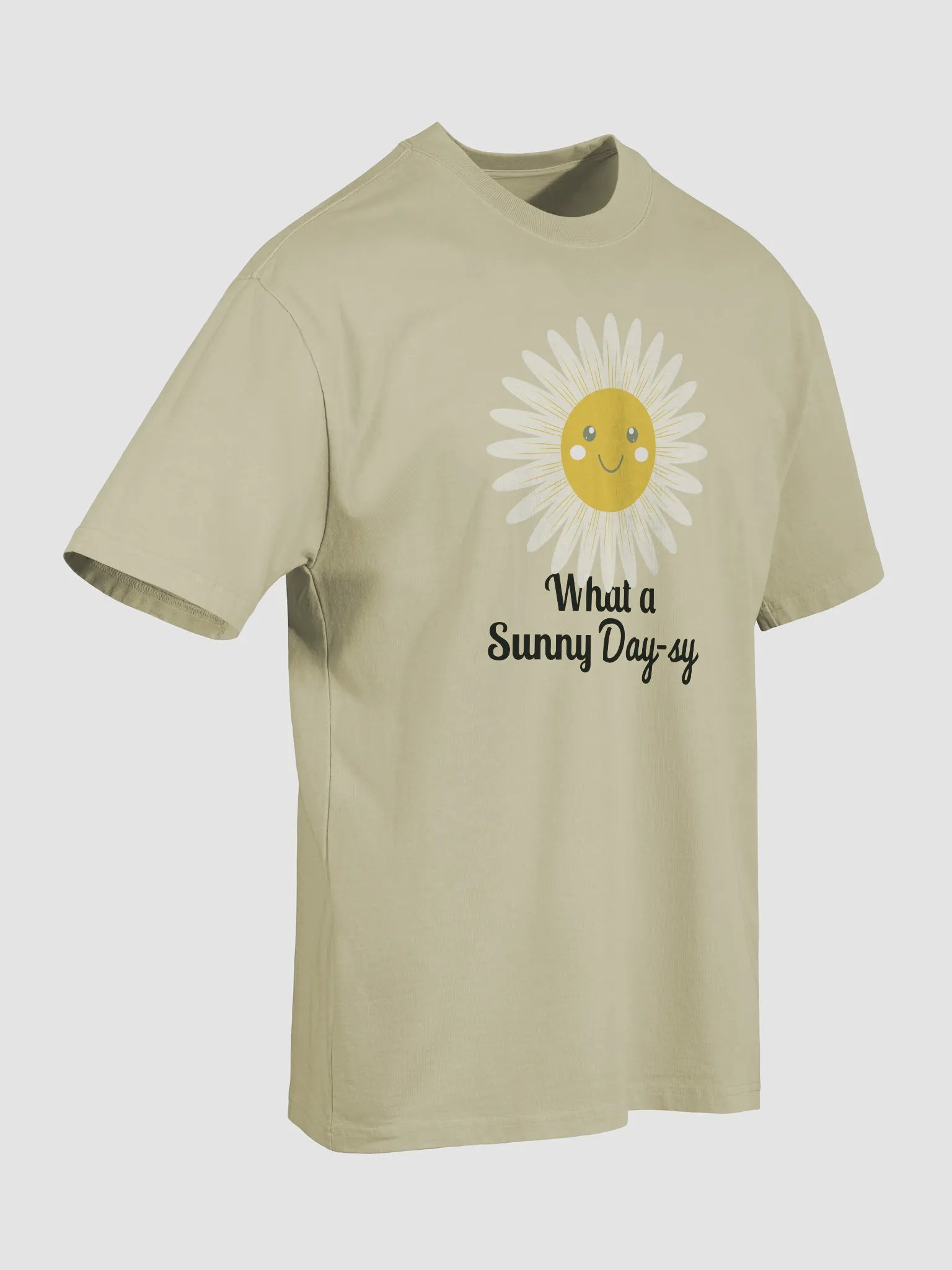 What a Sunny Day-sy Design Oversized T-Shirt by AS Colour 5082 | Premium Faded Tee for Casual Style product image (7)