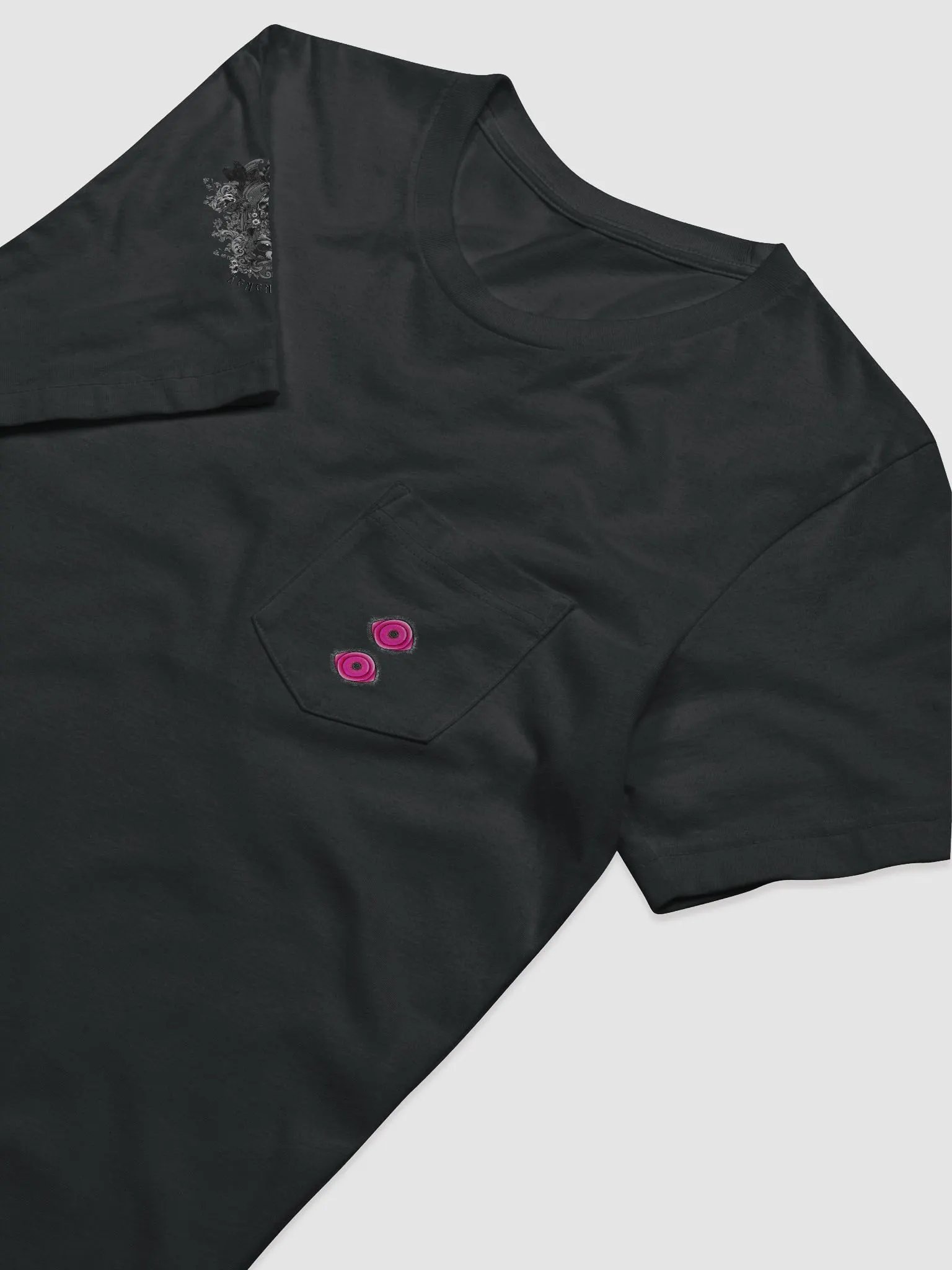 Yokai Migraine: Bella+Canvas Jersey Pocket T-Shirt product image (3)