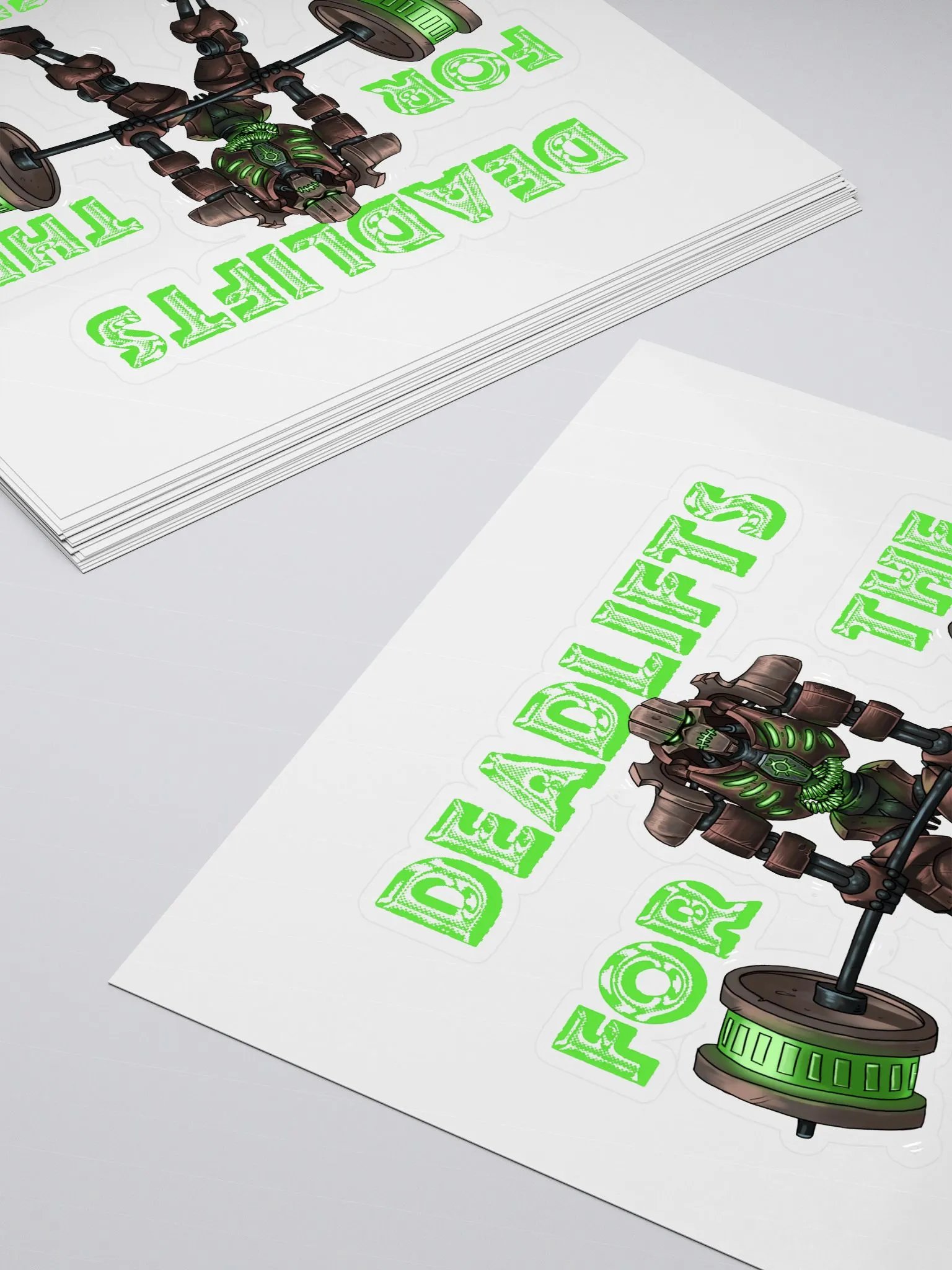 Deadlifts For The Dynasties - Sticker! product image (4)