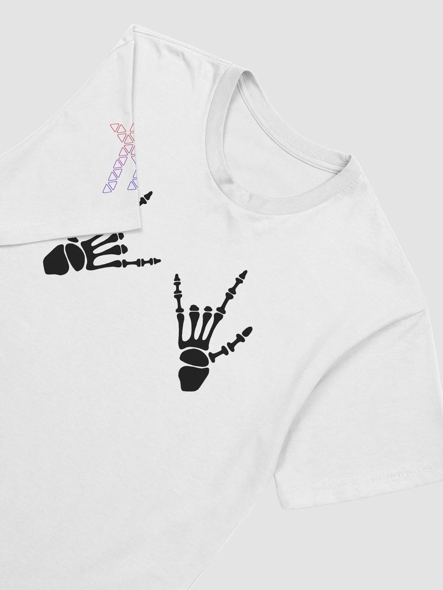 [Black] Bone Hands Let's Go Supersoft T-Shirt product image (4)