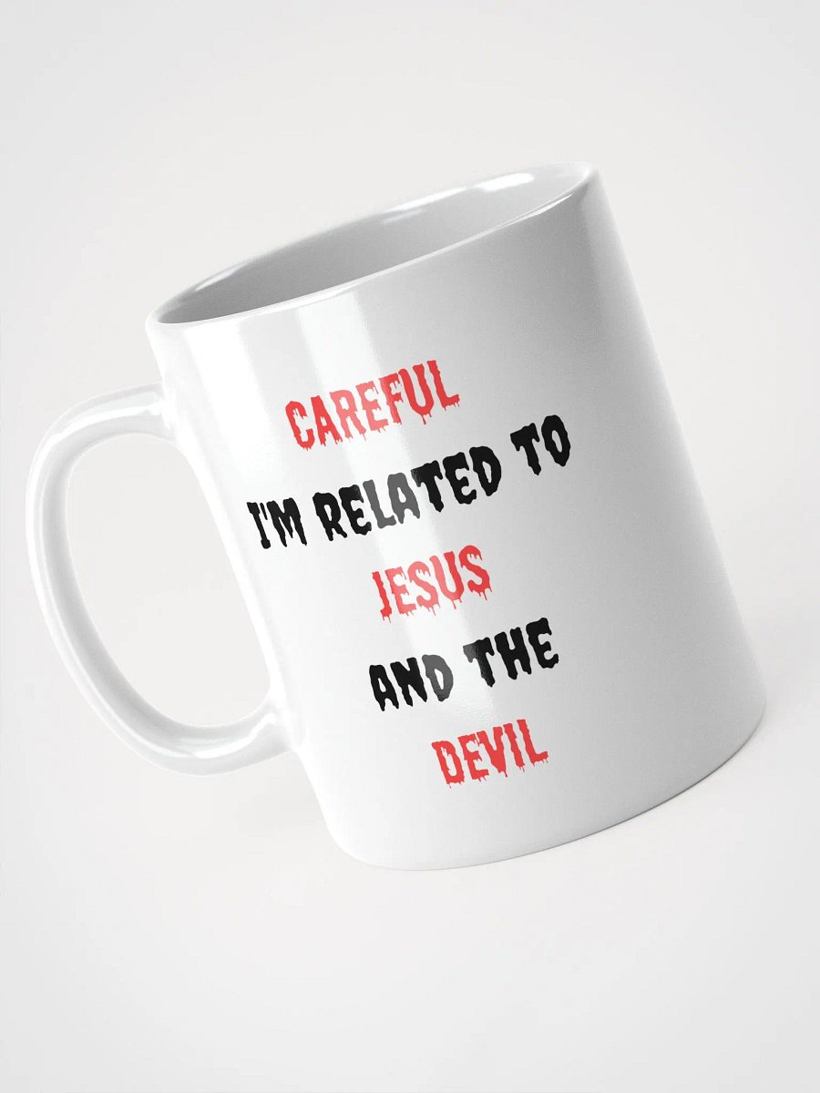 Related to Jesus and the Devil White Glossy Mug product image (8)