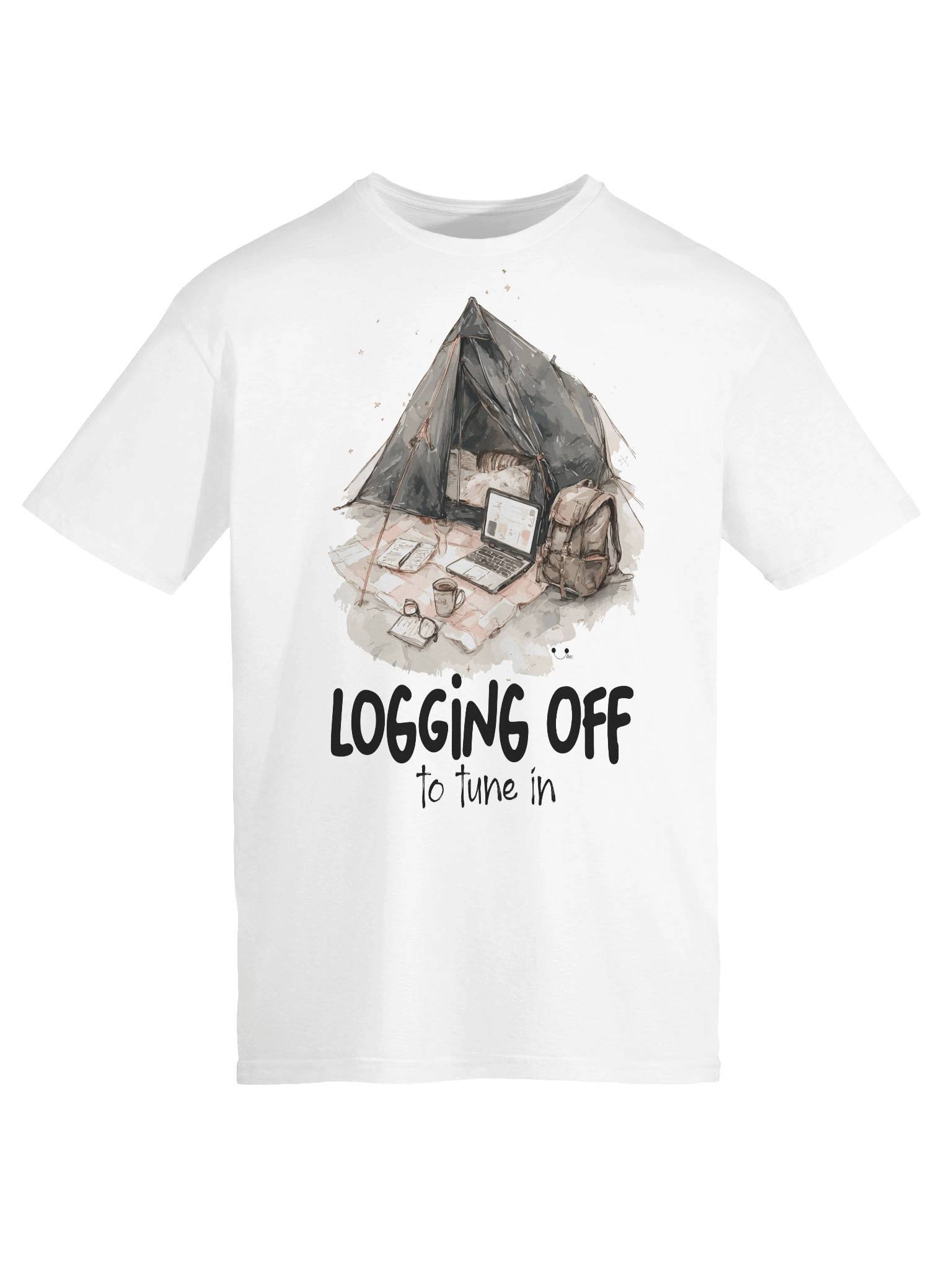 ⛺💻☕ Logging Off Tent product image (7)