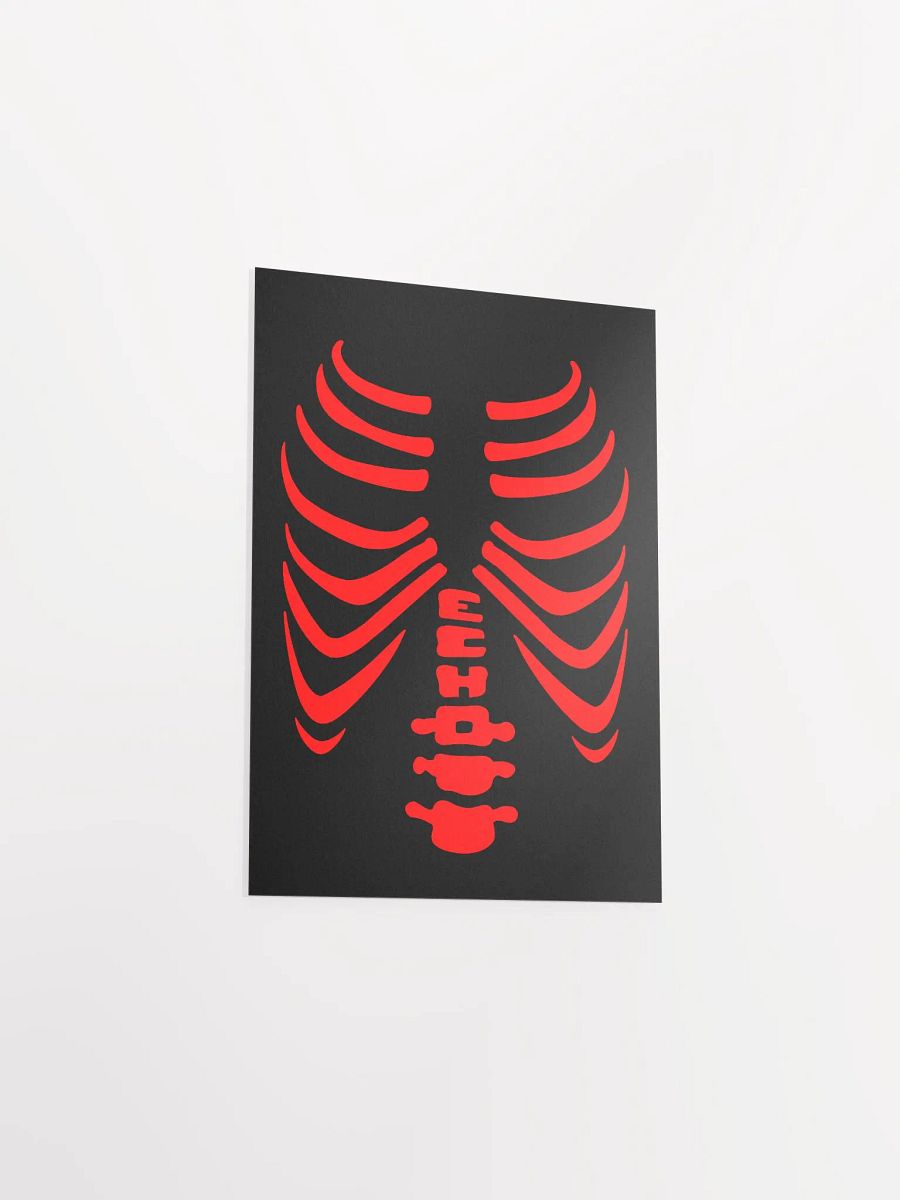 Echo Shirt Matte Poster Print product image (3)