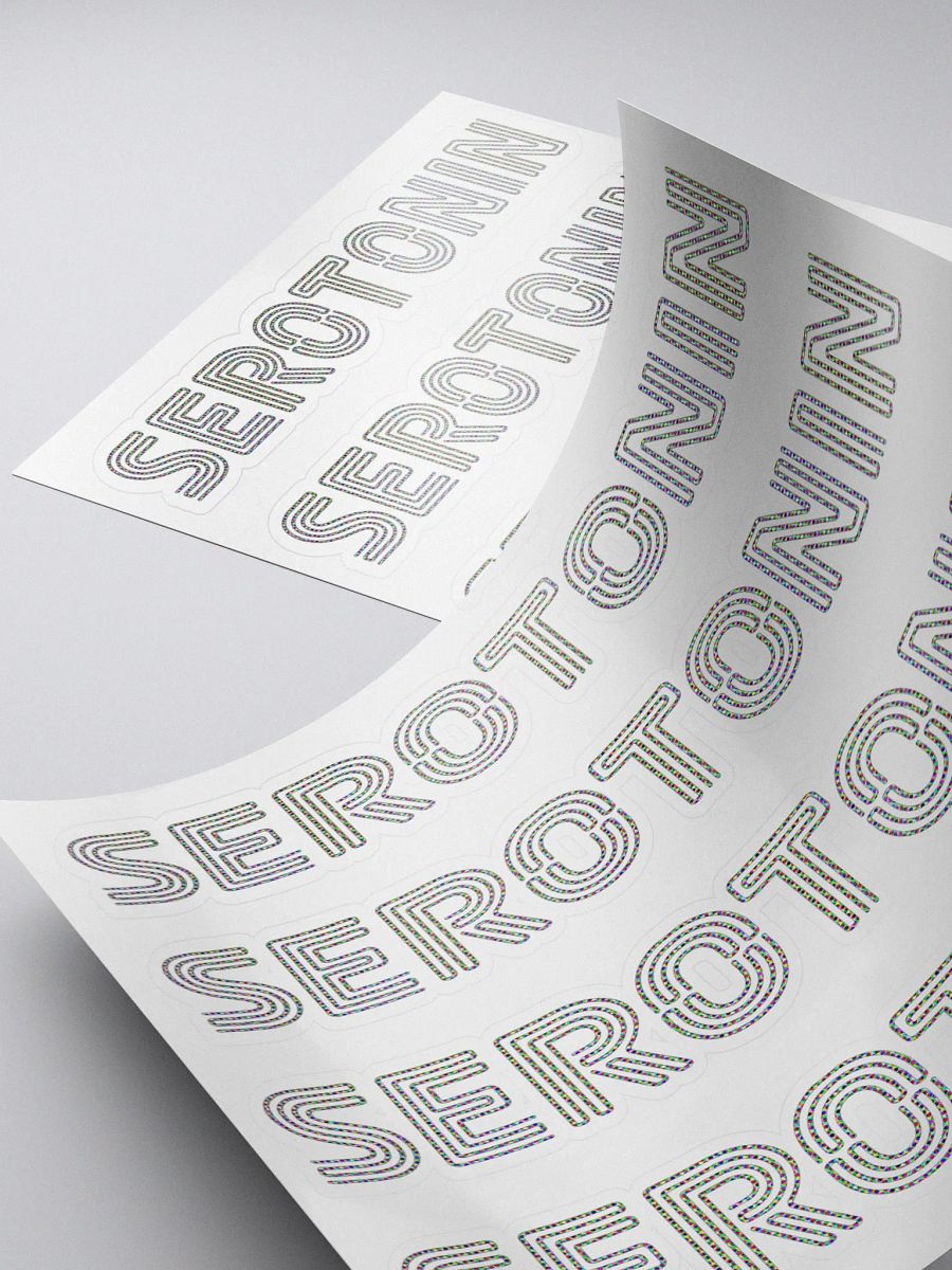 Serotonin Sticker Sheet product image (3)