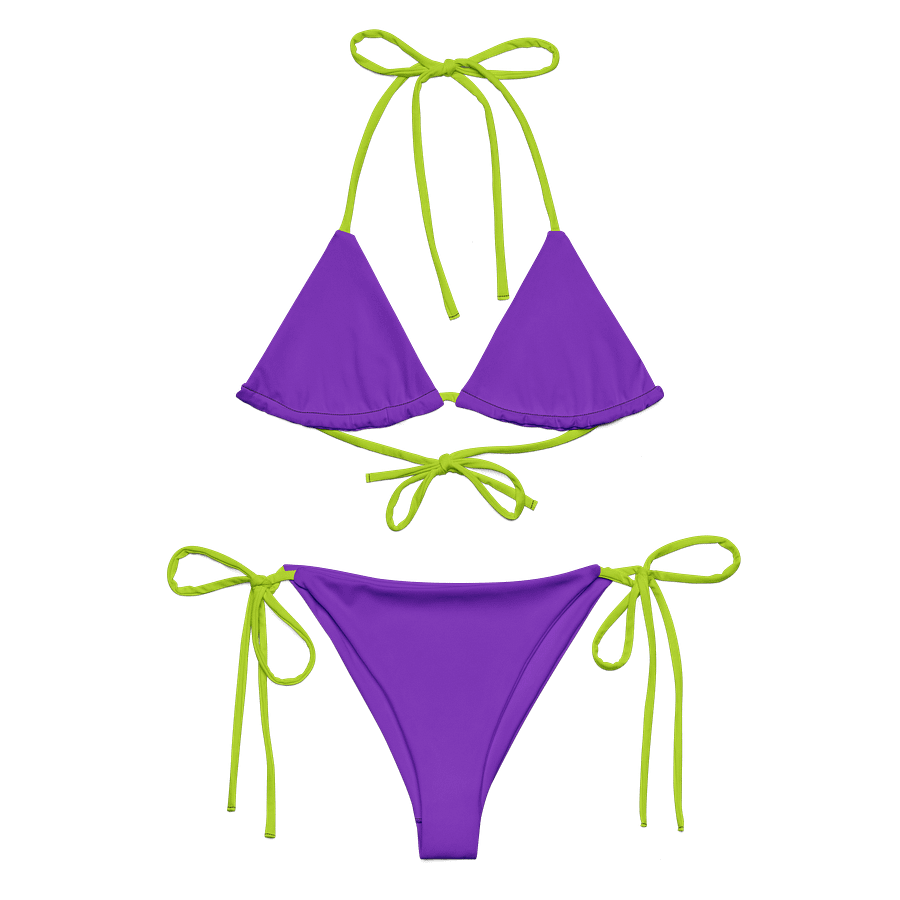 EcoChic Lime Bikini Set product image (4)