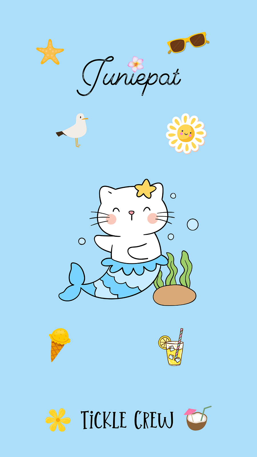 Juniepat Summer 2025 Phone Wallpaper product image (1)