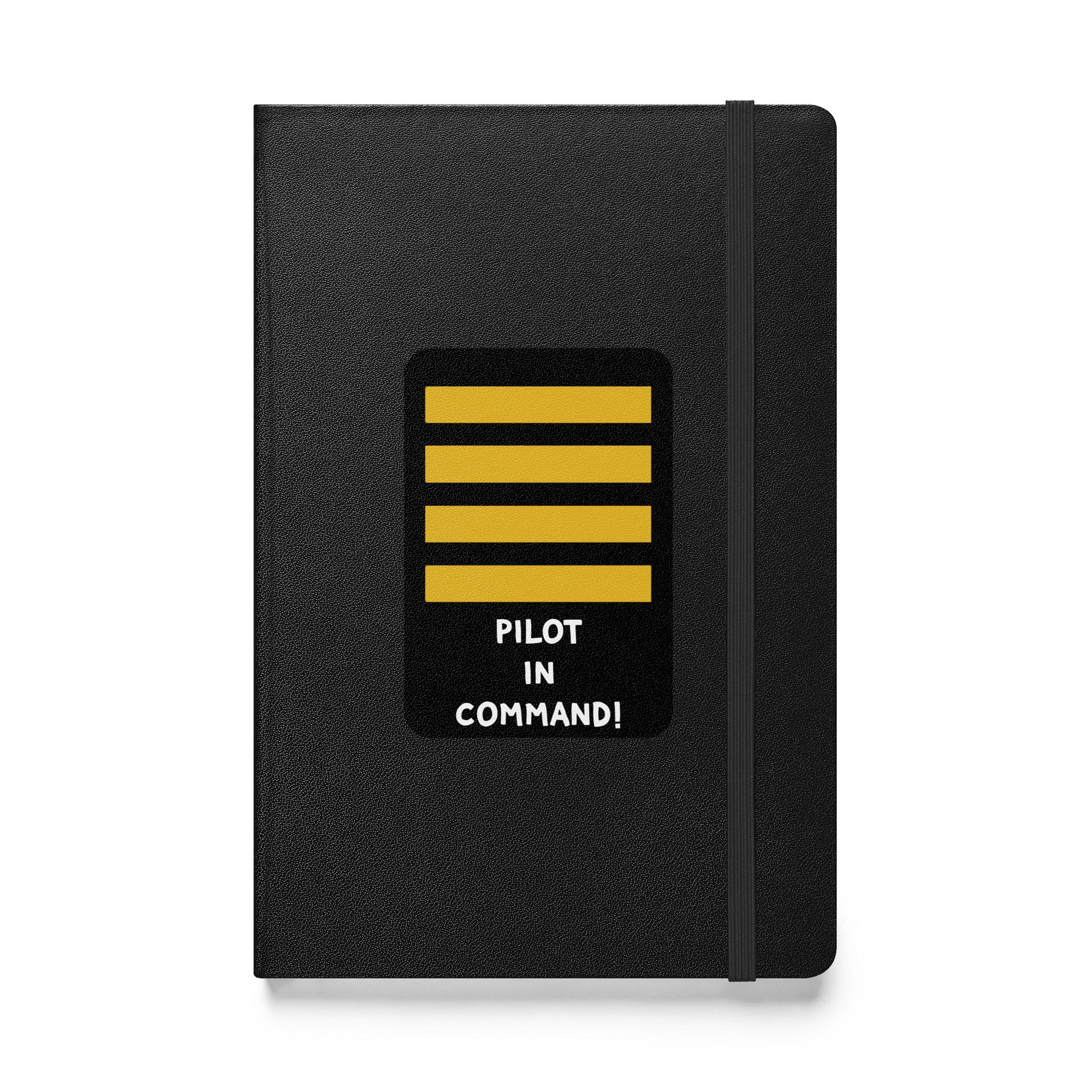 "Pilot In Command!" Leather Notebook product image (1)