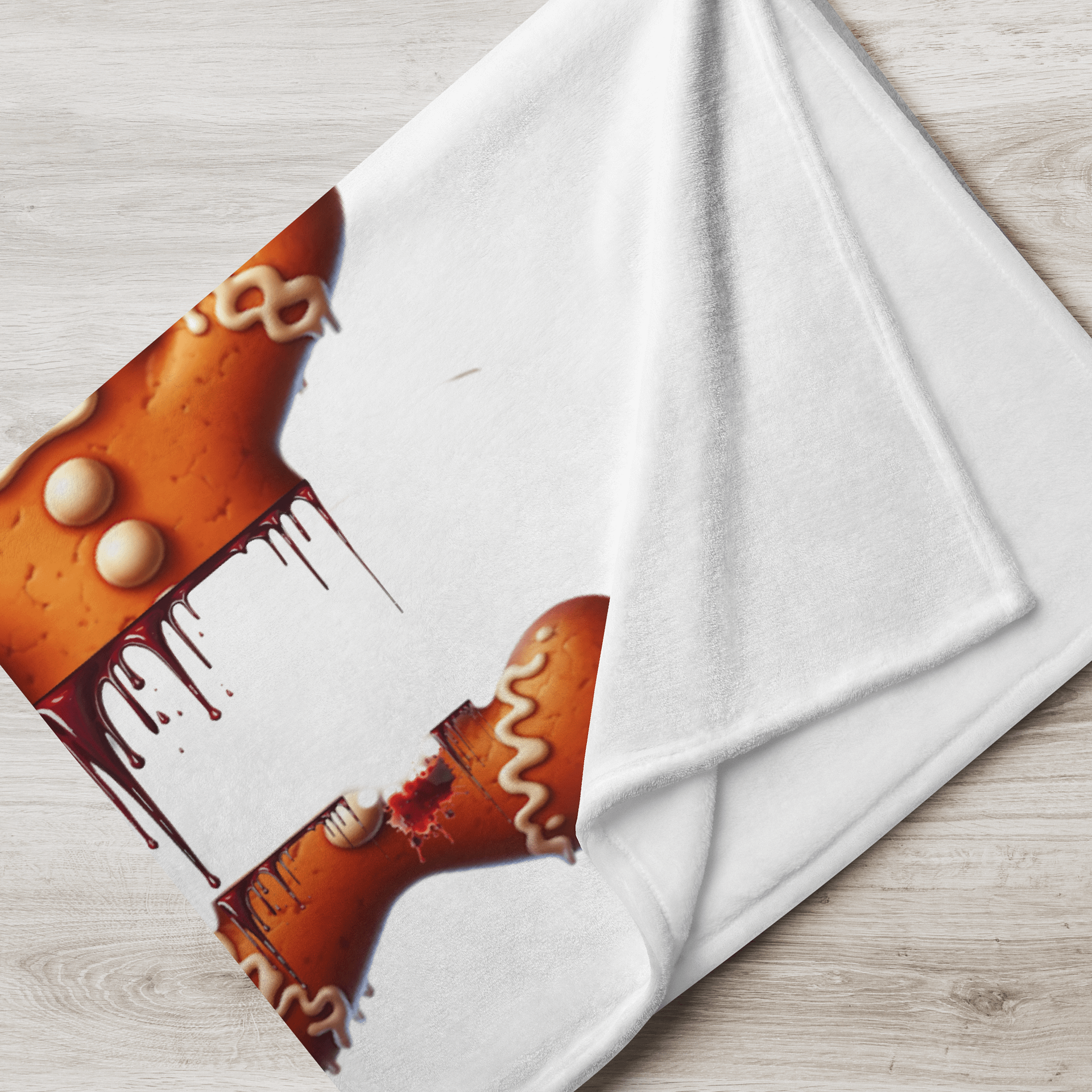 Distressed Gingerbread Man Throw Blanket product image (7)