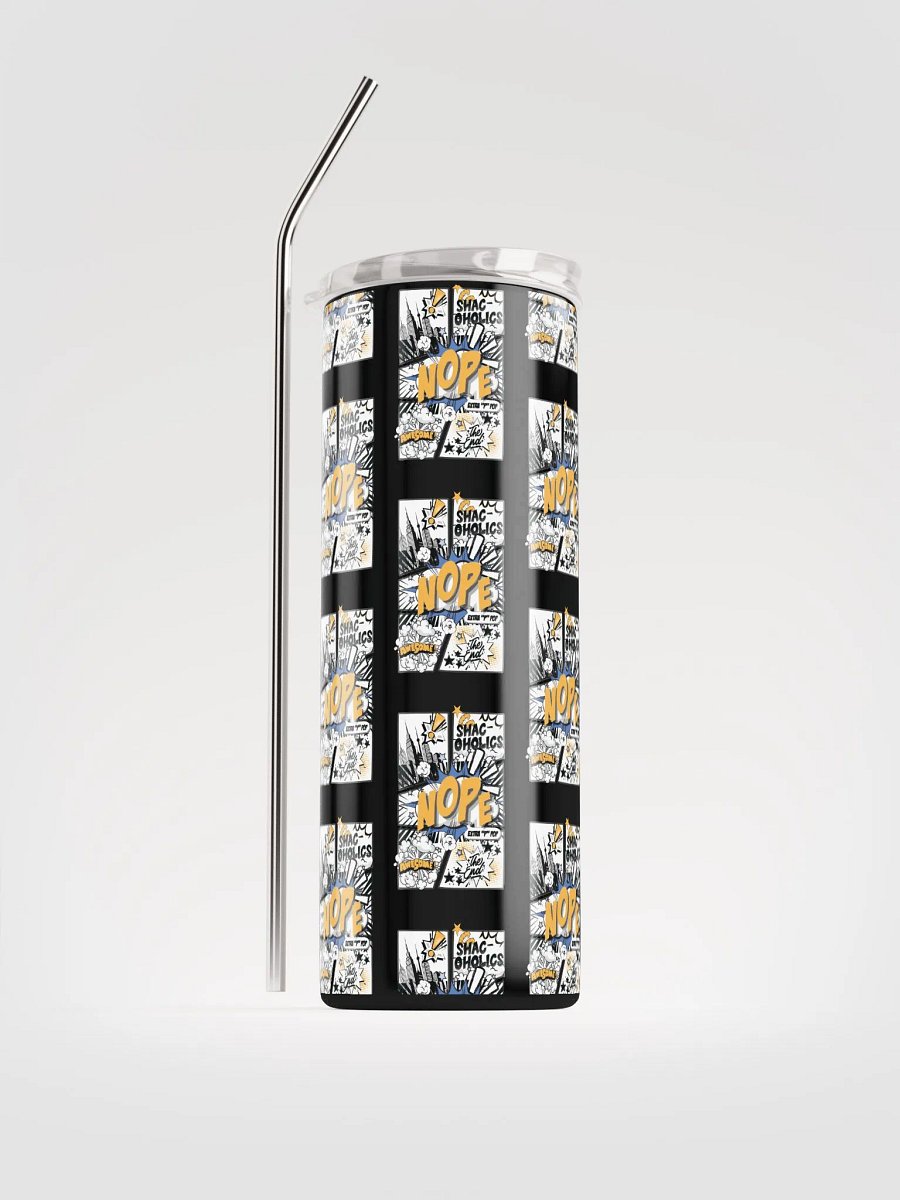 Shac-oholics Comic Blast Tumbler - Golden Yellow 