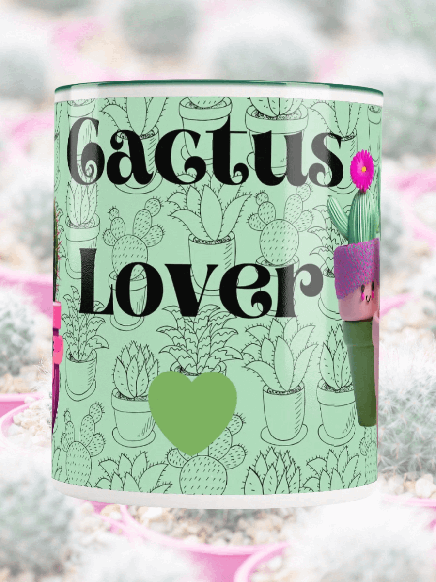 Happy Cacti Ceramic Mug product image (13)