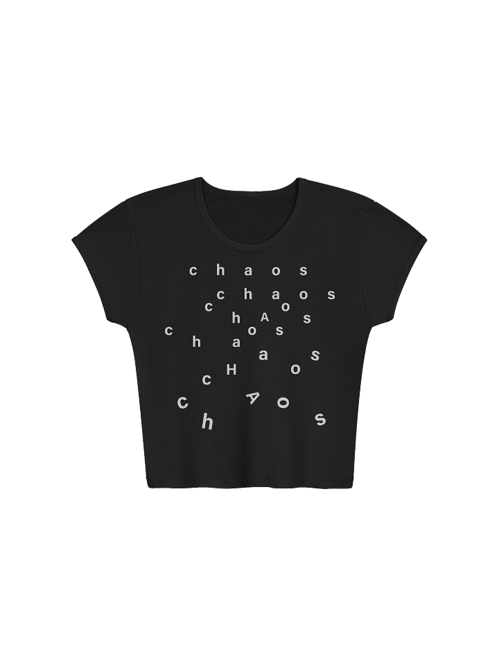 Chaos Tee (premium cropped) product image (1)
