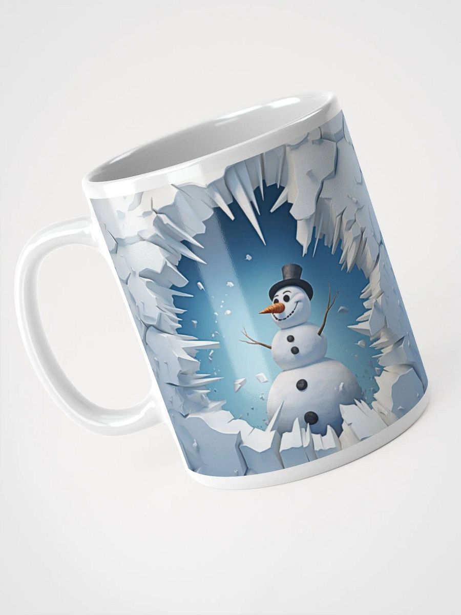 Snowy Smiles 3D Christmas Mug - Twice the Delight! product image (9)