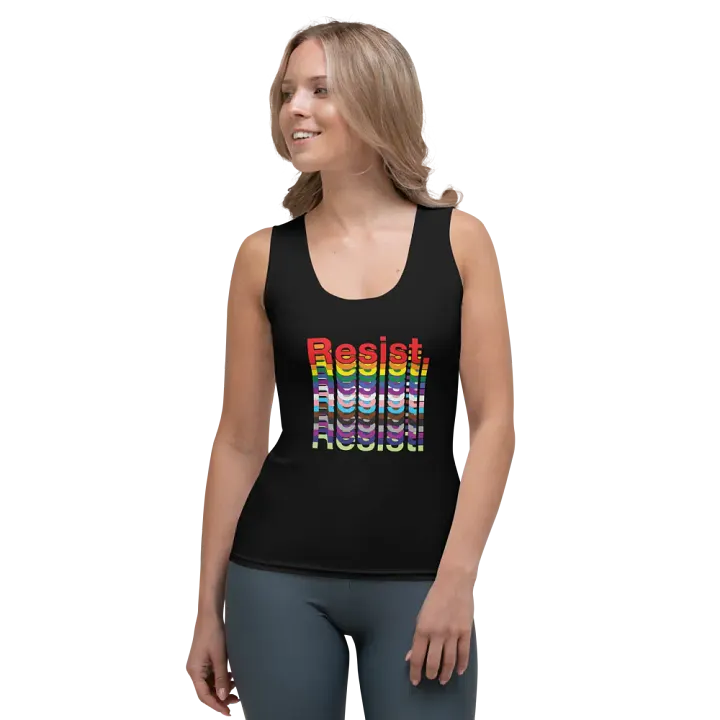 Resist - Rainbow Femme Sublimated Tank product image (1)