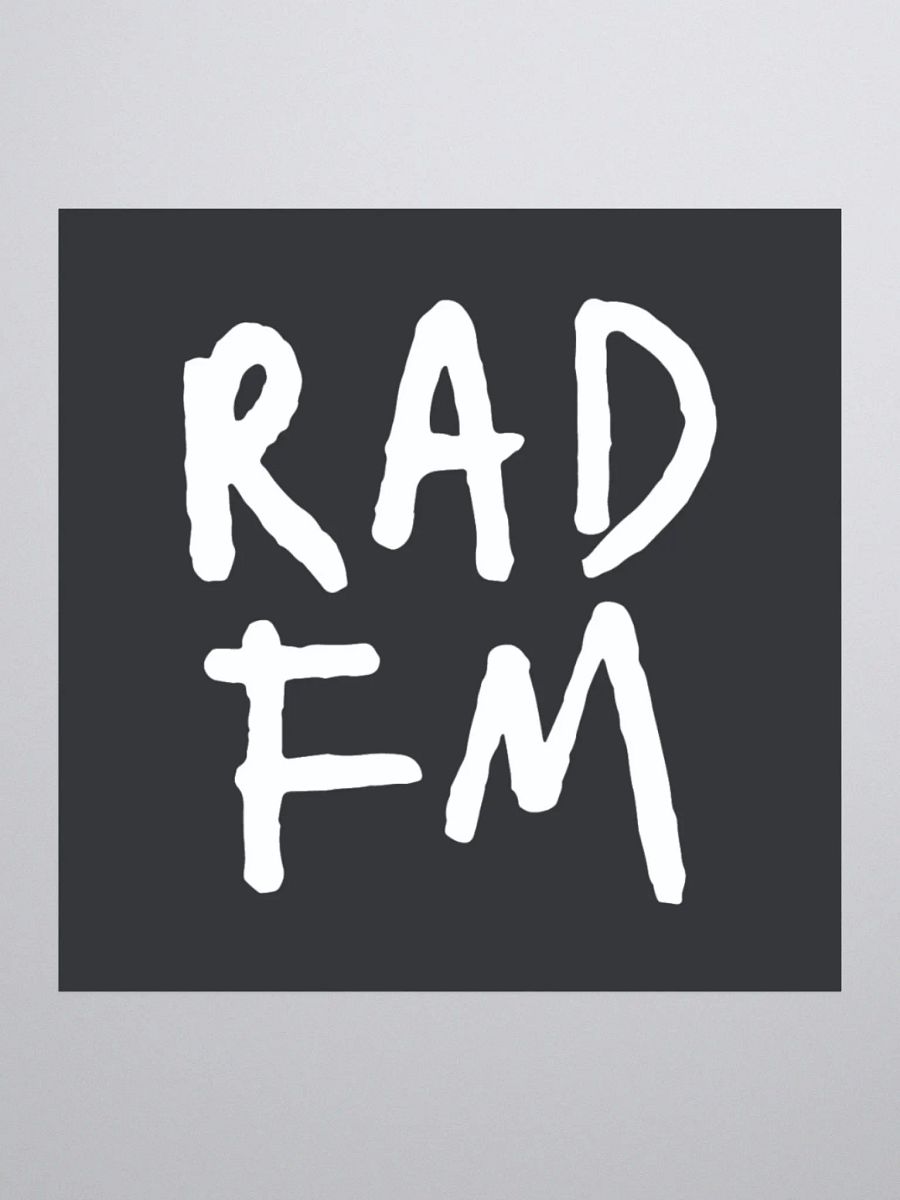 RAD FM // Stickers product image (2)