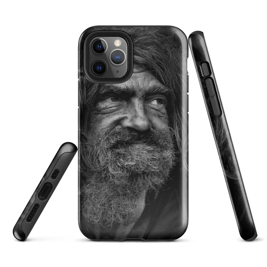 Exclusive Elderly Man Designed Phone Case - Unique Protection for Your Device product image (2)