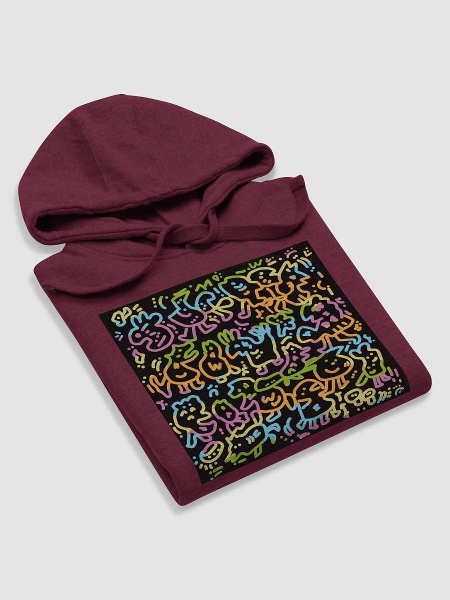 Whimsical Doodle Unisex Hoodie product image (5)