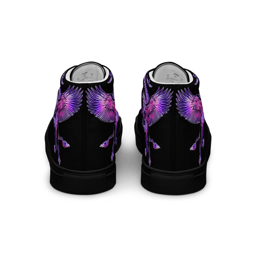 Gripen Flying Magenta//Griffin/Men's High Top Canvas Shoes by Allcolor product image (3)