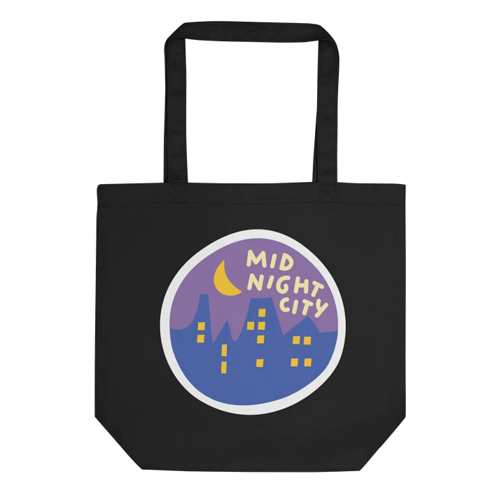 Midnight Cityscape Eco Tote Bag product image (3)