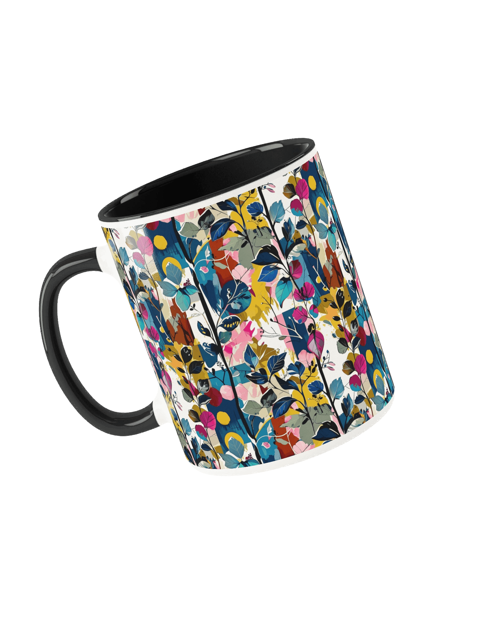 Vibrant Floral Bliss Ceramic Mug product image (12)