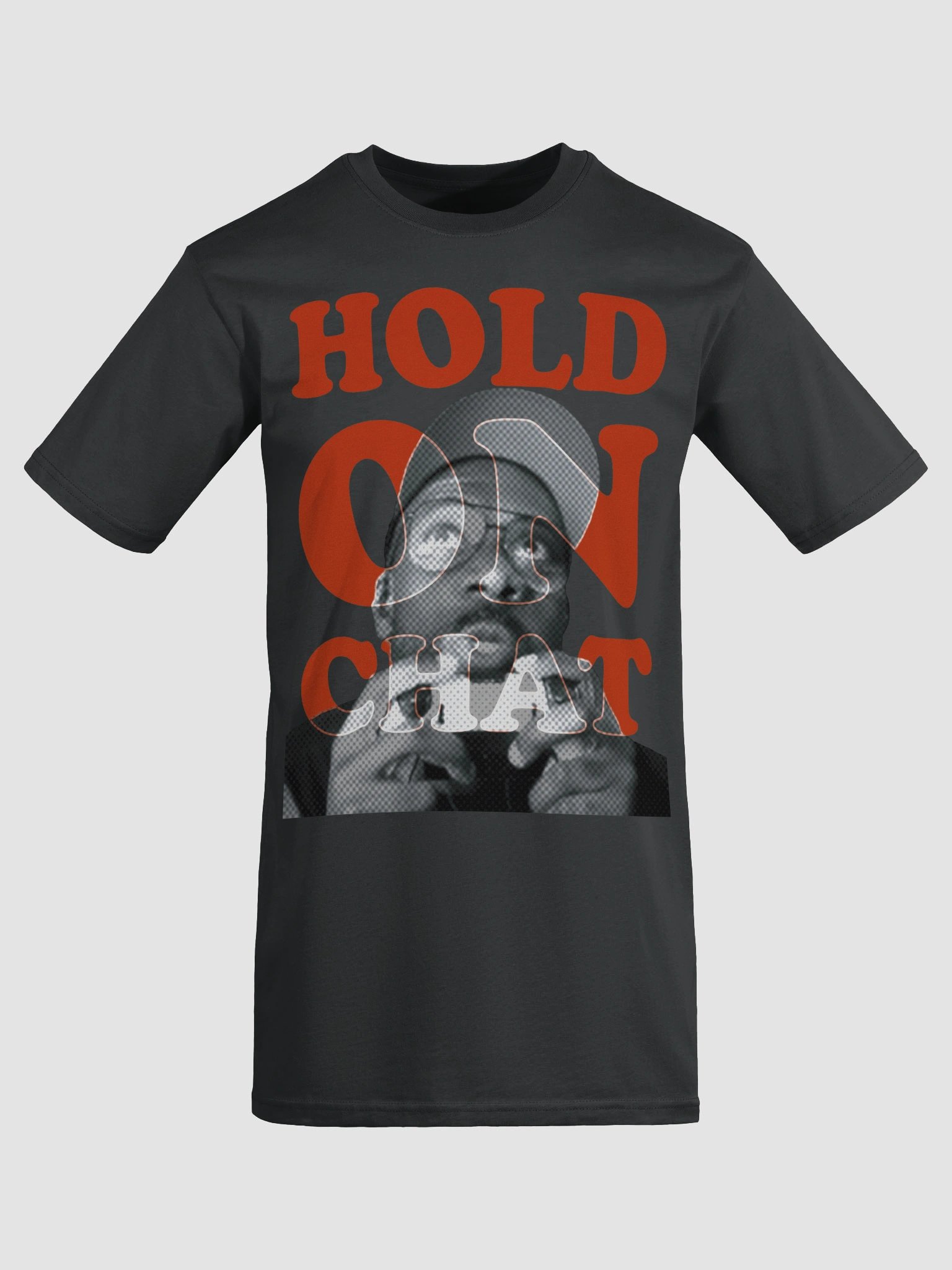 Hold On Chat - Red T-Shirt product image (14)