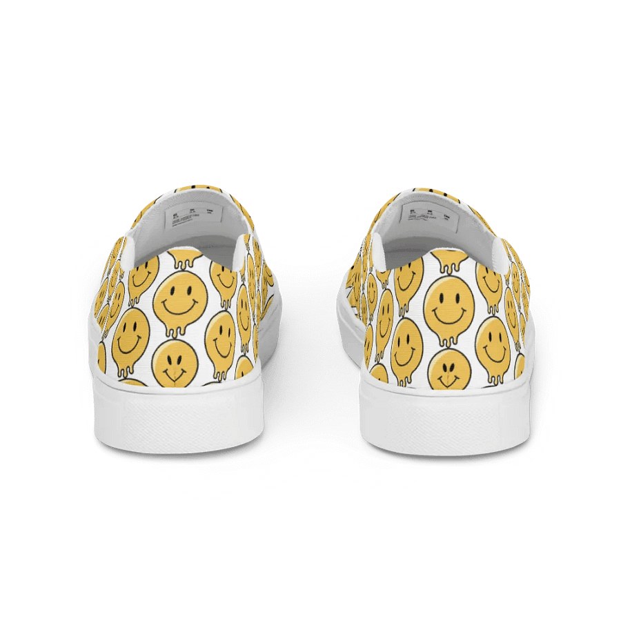Cheerful Smiley Grid Slip-Ons product image (4)