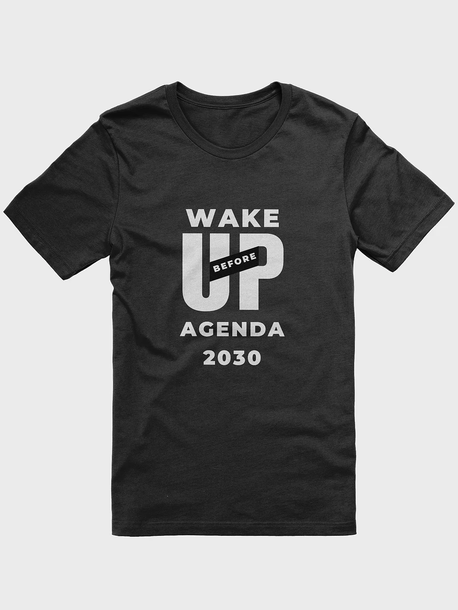 Supersoft T-Shirt Wake Up Before the Agenda 2030 product image (4)