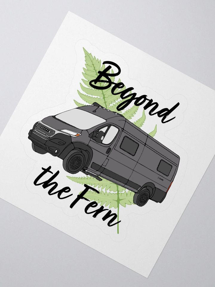 Beyond the Fern Logo Sticker product image (4)