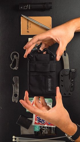 This pouch fits HOW MUCH? @maxpedition #loadout #max #edc #edcpen #pen #flashlight #edcpouch #edcorganizer #knife #edcknife