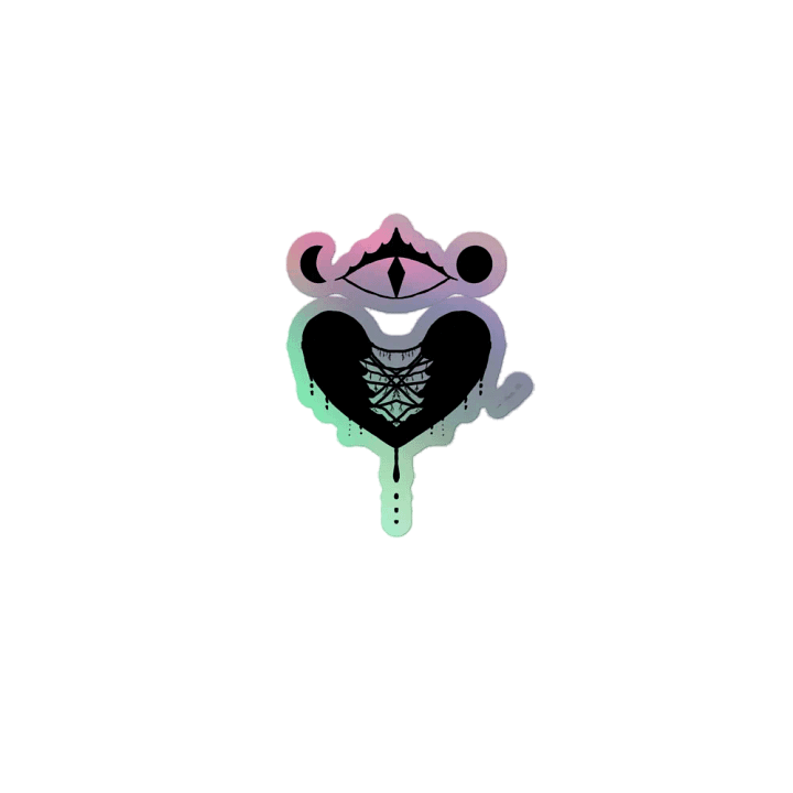 Chaos logo HOLOGRAPHIC STICKER product image (1)