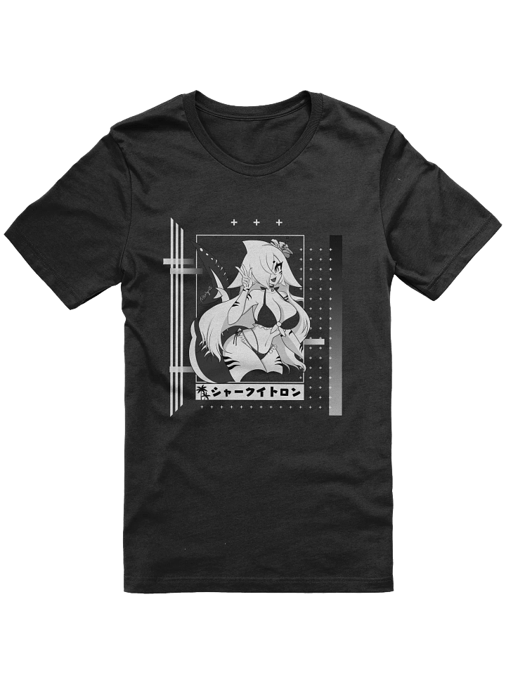 Sharky T-Shirt (Black, Full Pattern) product image (1)