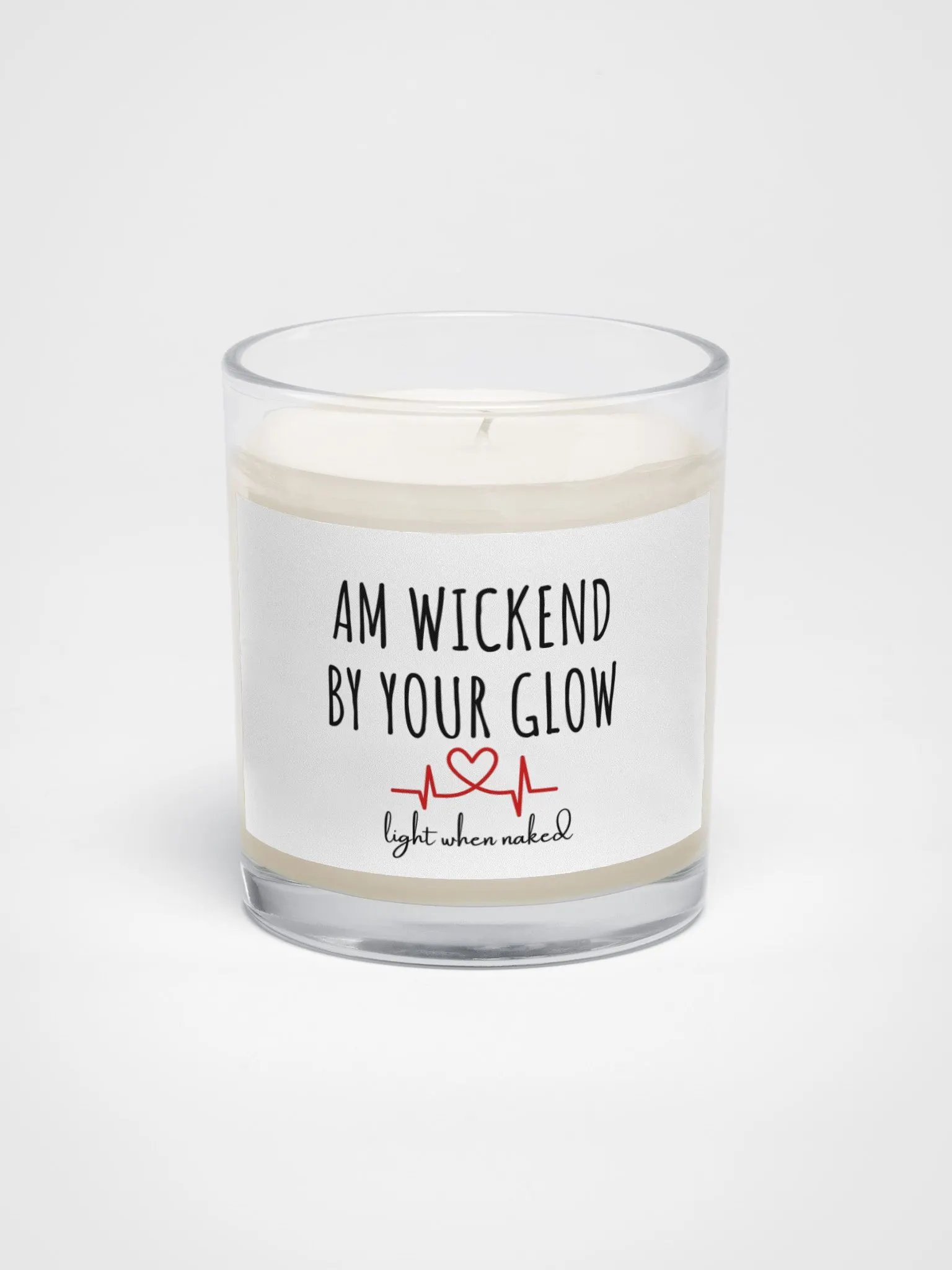 Glowing Heartbeat Soy Wax Candle product image (1)