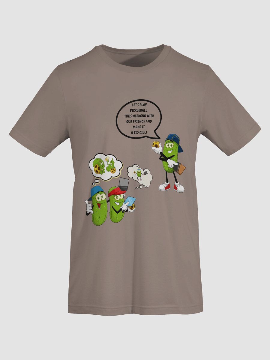 Pickleball Make It A Big Dill Supersoft T-Shirt product image (71)