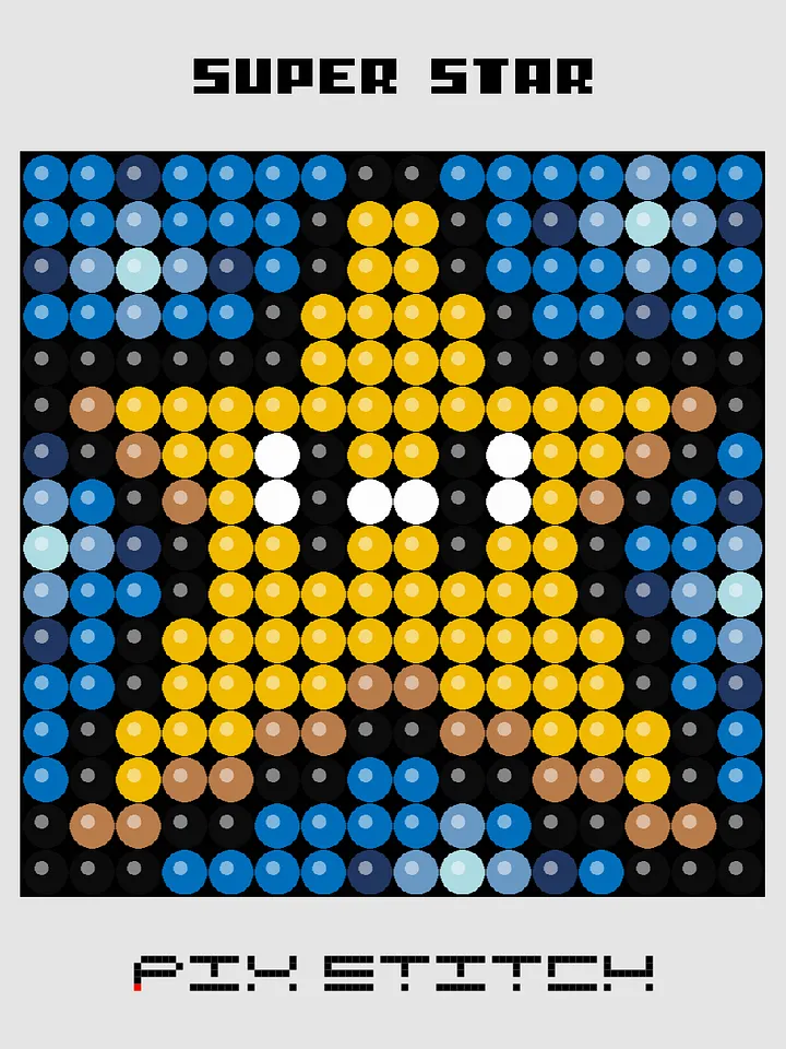 Super Star Pixel Art product image (1)