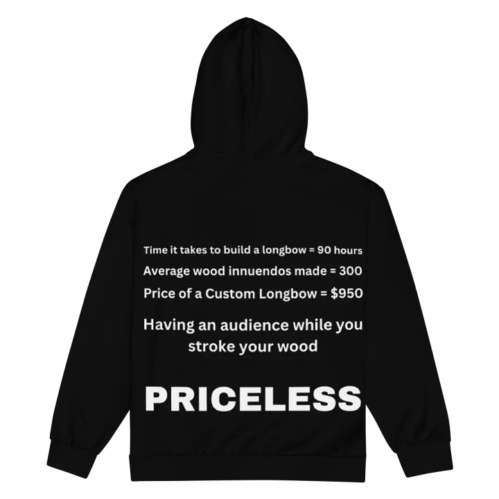 Zip Down Priceless Black product image (2)
