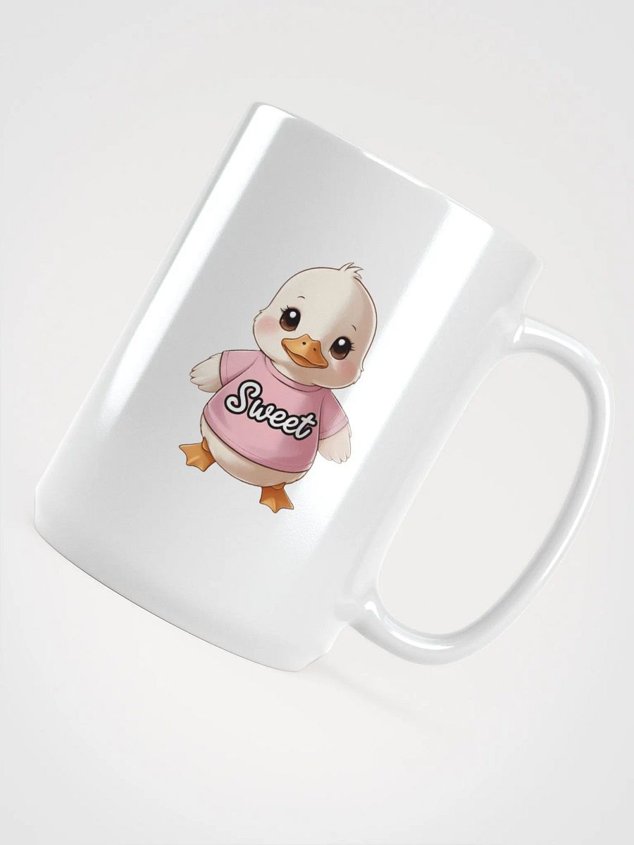Sweet Duckling White Glossy Mug product image (4)