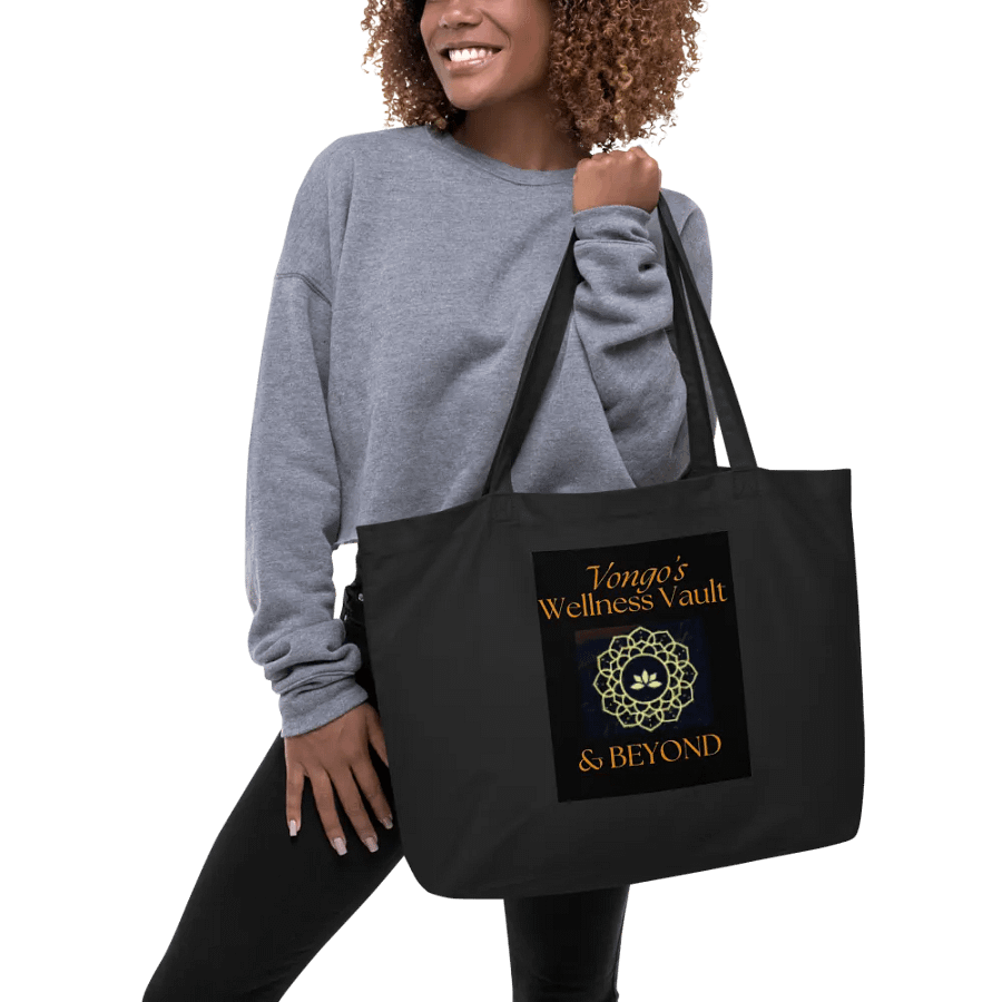 Lotus Serenity Organic Tote_Black product image (5)