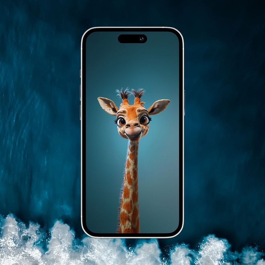 🦁📱 Digital Safari: Close-Up Animal Art for Your Phone 🦒✨ product image (4)