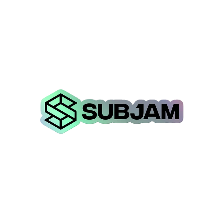 SubJam Logo Holographic Sticker product image (2)