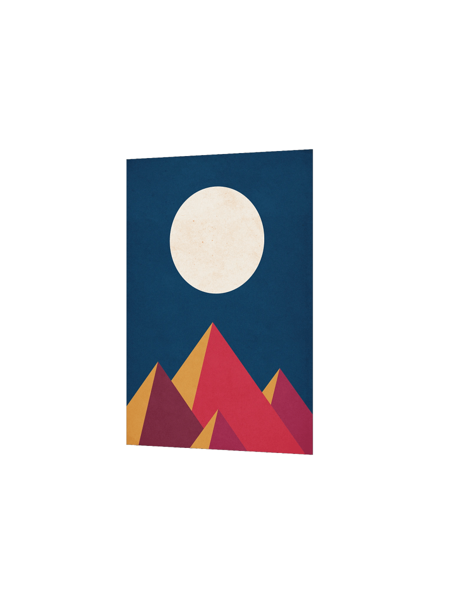 Pyramids art print product image (10)