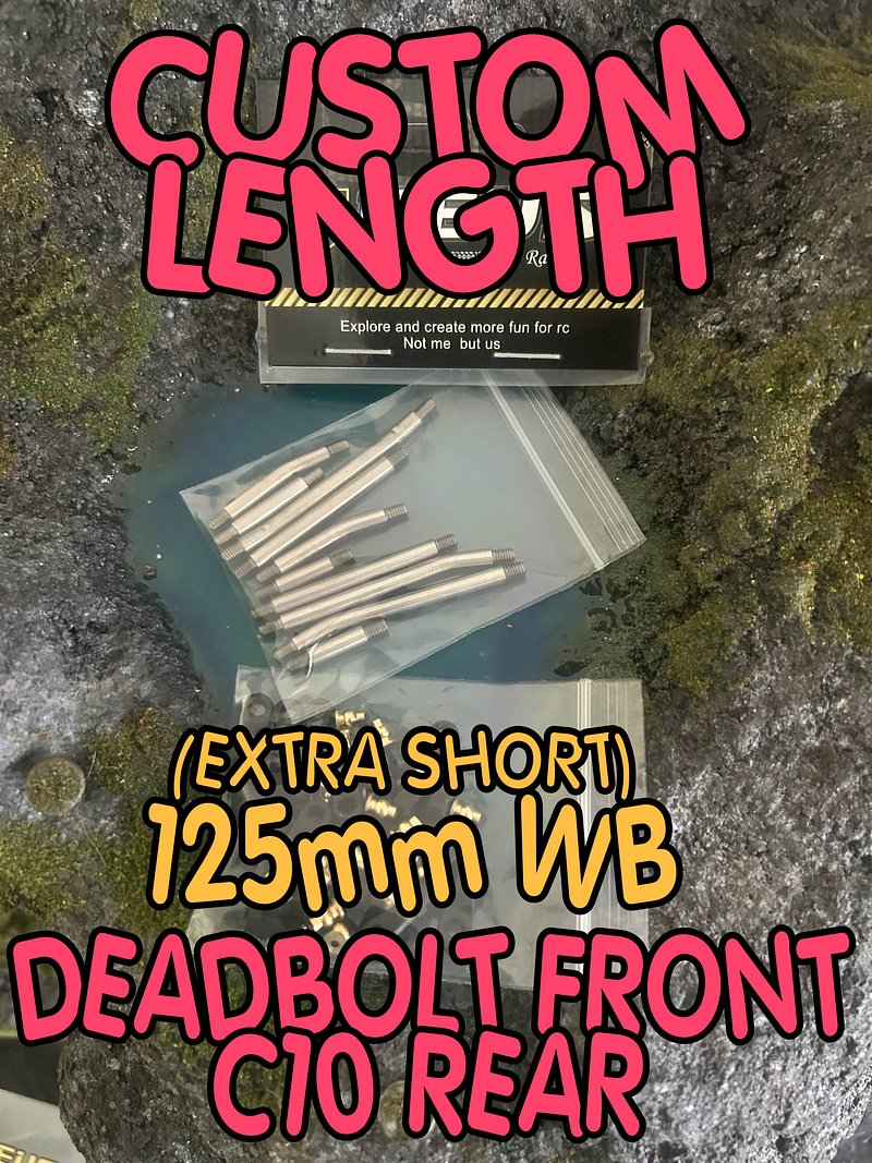 Deadbolt Front / C10 Rear links