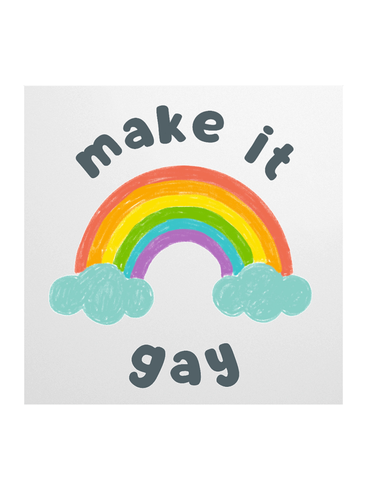 Make It Gay Sticker product image (2)